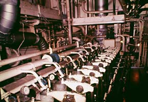 Ross Revenge, engine room