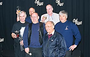 Roger Day, Barry James, Riga Steve, John Patrick, Carl