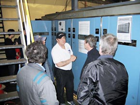 Ross Revenge - transmitter room