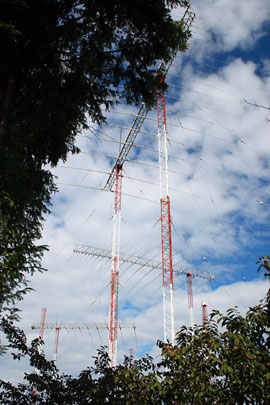 Seoul Radio and Telegraph office aerials