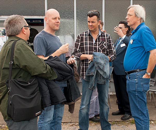 Werner Tschoepe, Herbert Visser, Hardy Schracke, Jan Sundermann